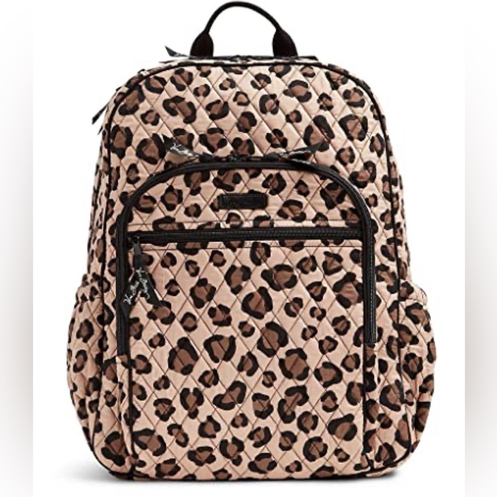 Vera Bradley Campus Backpack - Cheetah print